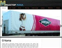 Tablet Screenshot of majstormika.com